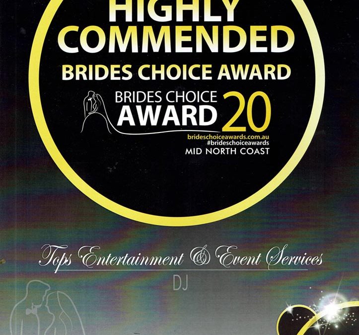 Bridal choice awards 2020